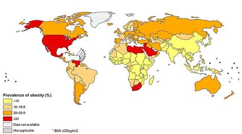 Prevalence of Obesity | Map, Usa map, World map