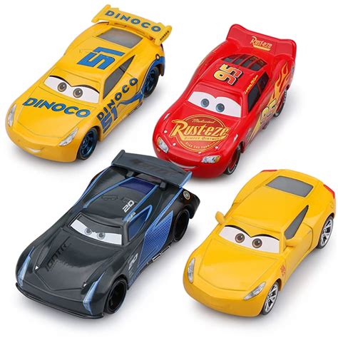 Disney Pixar Cars 3 New Lightning McQueen Jackson Storm Cruz Ramirez ...