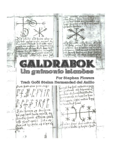 El Galdrabók | PDF | orador del Señor | Amor