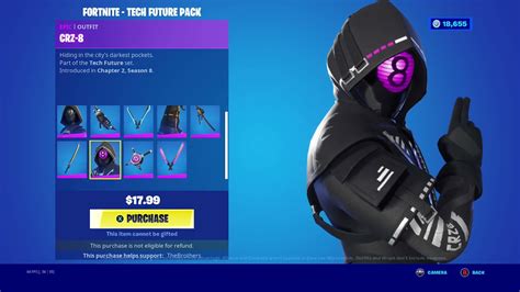 *NEW* FORTNITE TECH FUTURE PACK! (TECH LYNX / TECH PEELY / TECH 8-BALL ...