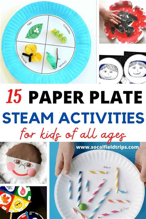 15 Paper Plate STEAM Activities for Kids - SoCal Field Trips