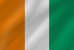 Côte d' Ivoire flag vector - Country flags