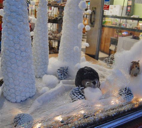 Winter Wonderland Window Display - Tanya Madoff