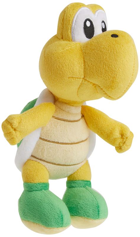 Sanei Super Mario Bros Koopa Troopa Plush Toy, 8-Inch Height, Green (1425) | ubicaciondepersonas ...