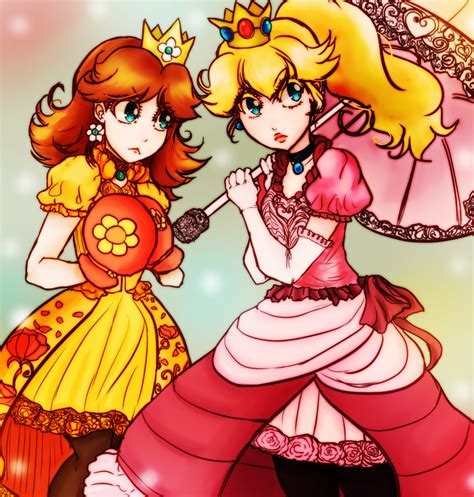 Princess Peach and Princess Daisy by InnocentlyCorrupt on DeviantArt