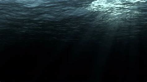 digital animation of deep dark ocean wav... | Stock Video | Pond5