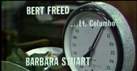 BOOKSTEVE'S LIBRARY: Bert Freed as Lt. Columbo