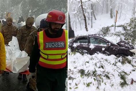 Murree snow storm sees 10 kids in cars freeze to death and suffocate as ...