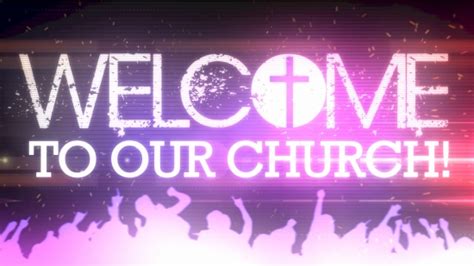 Welcome to Our Church 3 | Animated Praise | SermonSpice