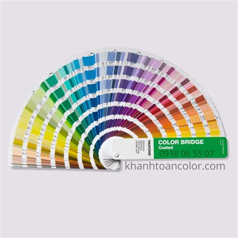 Bảng màu Pantone Color Bridge Coated Uncoated GP6102B năm 2023