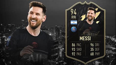 FIFA 22: LIONEL MESSI 94 IF PLAYER REVIEW I FIFA 22 ULTIMATE TEAM - YouTube