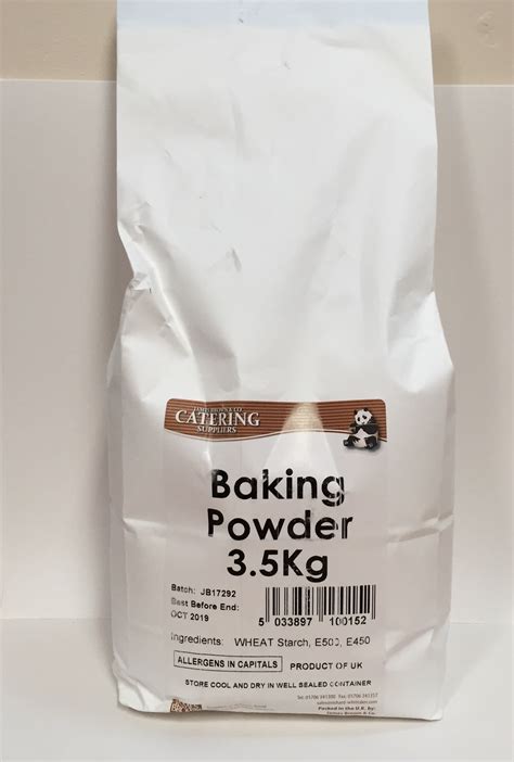 Baking Powder - Tom Anderson - Distributor To The Food Trade