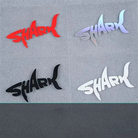 Car-Sticker-SHARK-Waterproof-Reflective-Sticker-Decorative-Body ...