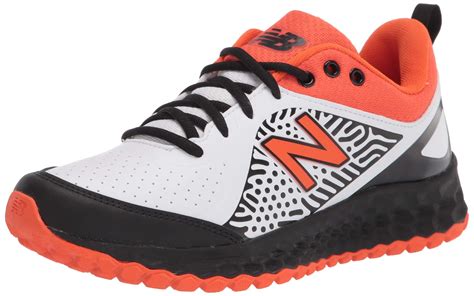 New Balance Rubber Fresh Foam Velo V2 Turf Softball Shoe in Black/Orange/White (Orange) - Lyst