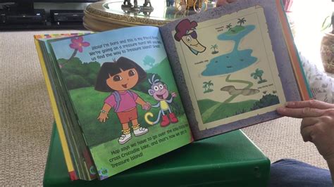 Dora the Explorer Doras Storytime Collection Book Doras Treasure Hunt Ms Karen Reading to ...