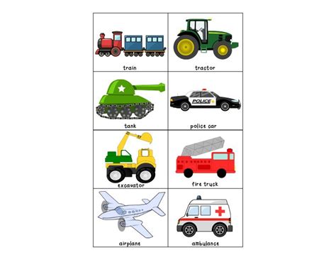 Explore Occupations and Vehicles with this Free Matching Activity