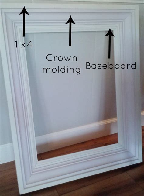 Best 25+ Diy frame for mirror ideas on Pinterest | Diy projects ...