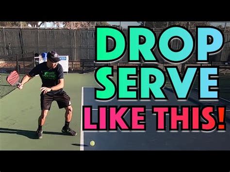 NEW 2021 Pickleball Serve Rules PLUS Drop Serve TUTORIAL!