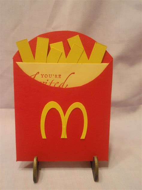 Mcdonalds Party Invitation Template | Mcdonalds birthday party, School ...