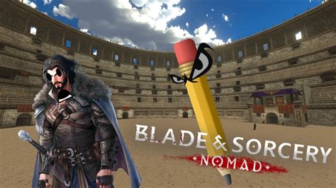 Blade and Sorcery Nomad | Pencil Weapon Mod (Oculus Quest 2) - YouTube