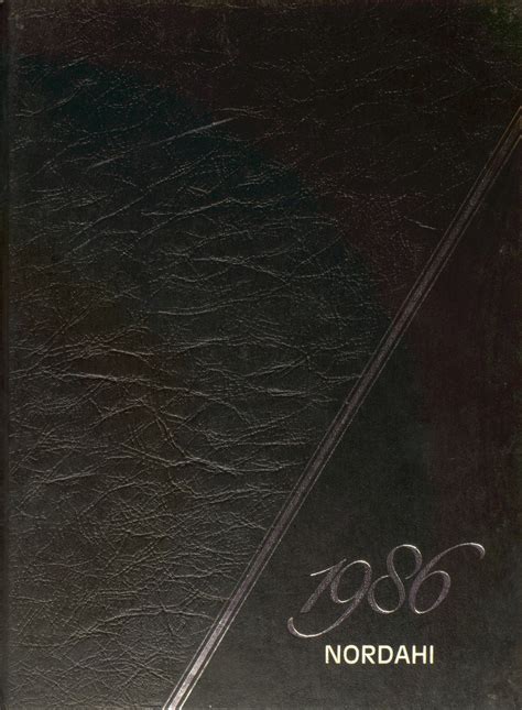 1986 yearbook from North Davidson High School from Lexington, North Carolina for sale