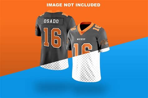 Premium PSD | Football Jersey Mockup