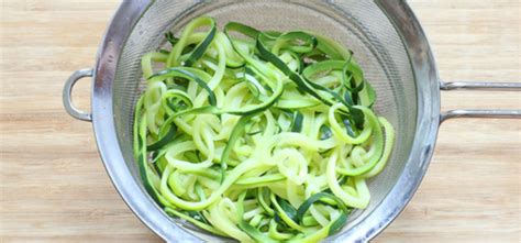 Freeze zucchini noodles without risking any mushiness - Online Tips