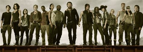 The Walking Dead Cast Holding Google Plus Hangout