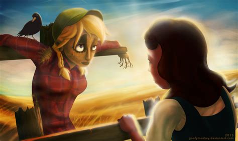 Dorothy Meets The Scarecrow by goofymoNkey on DeviantArt