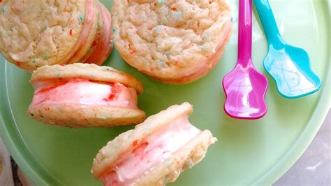 At Home with the Loverbees: Birthday Cake Ice Cream Sandwiches