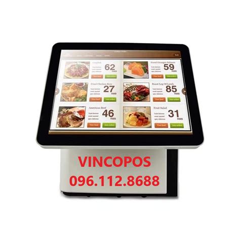 Máy Pos Bán Hàng Cảm Ứng - Máy Pos Tính Tiền VINCOPOS 1 Màn - Chip xử lý Intel I5 (VCI5201T ...