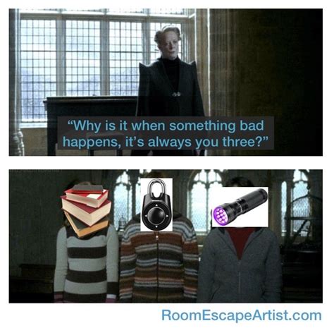 Harry Potter Escape Room Meme - Room Escape Artist