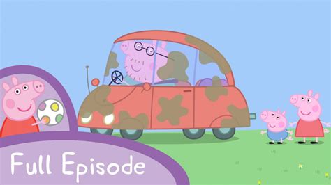 Peppa Pig - Cleaning The Car (full episode) - YouTube