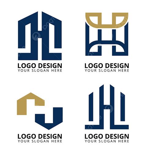 Letter H Logo Vector Design Images, H Letter Home Logo Design Collection, Letter H, H, H Logo ...