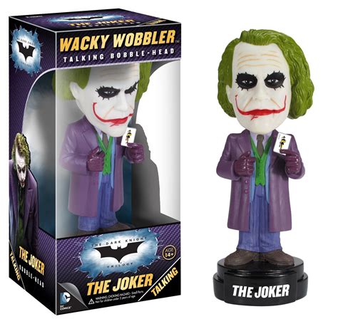 Wacky Wobbler: Dark Knight Trilogy: The JOKER (Talking) | Wacky wobbler, Joker dark knight ...
