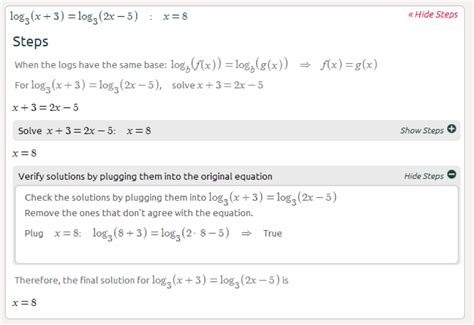 Symbolab Blog: High School Math Solutions – Logarithmic Equation Calculator