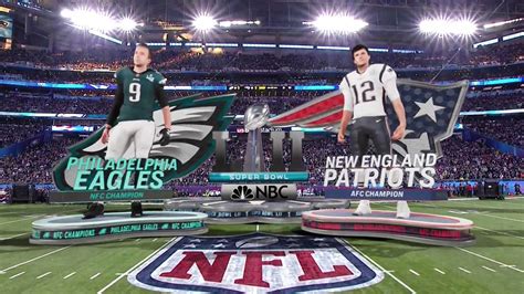 NBC Sports Super Bowl LII Motion Graphics and Broadcast Design Gallery