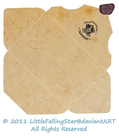 Hogwarts Envelope by LittleFallingStar on DeviantArt | Harry potter letter, Harry potter diy ...