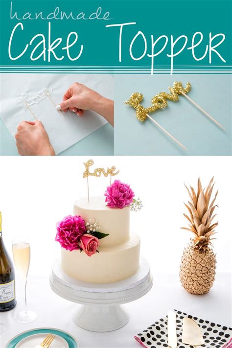 DIY Cake Topper | Diy cake topper, Handmade cake topper, Handmade cake