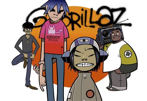 Gorillaz Art Through The Phases Part 1: Phase One:Celebrity Takedown ...