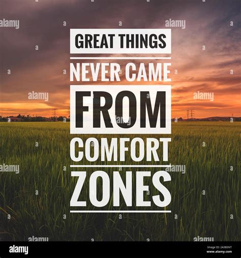 Motivational and inspirational quote - Great things never came from ...