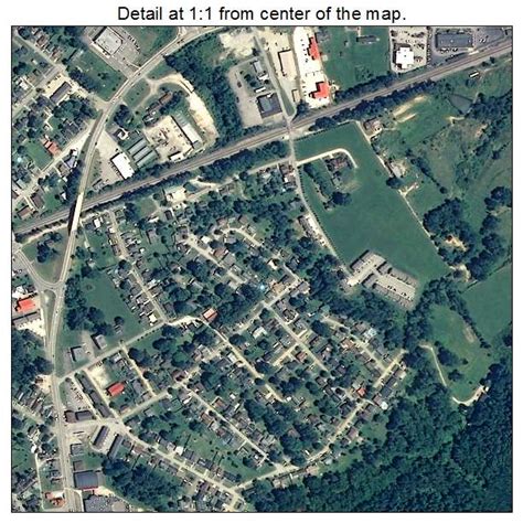 Aerial Photography Map of Hurricane, WV West Virginia