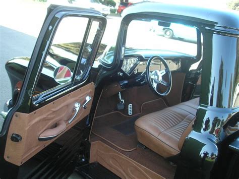 1955 chevy truck interior | | 55 Chevy Truck Ideas | Pinterest