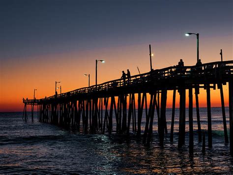 Nags Head Fishing Pier Photograph by David Kay - Fine Art America