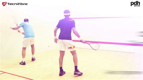 Squash training drills with the Shorbagy brothers. Powered by PDHSports with Tecnifibre - YouTube