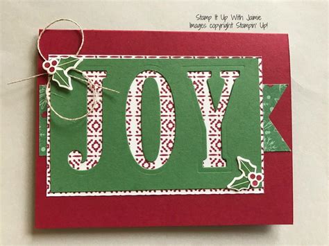 Christmas Joy Diy Christmas Cards, Christmas 2017, Stamping Techniques, Holiday Catalog ...