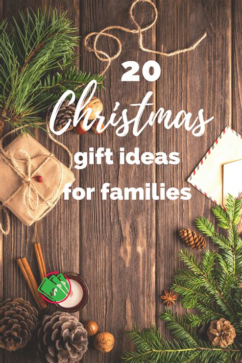 20 Family Gift Ideas the Whole Family will LOVE! - | Family christmas ...