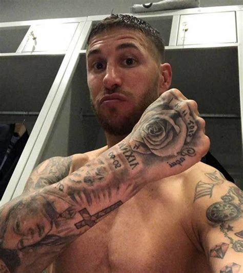 Sergio Ramos’ Tattoo