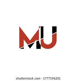 Mu Logo Design Imagesphotos Vector Stock Vector (Royalty Free) 1777196201