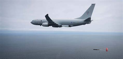 First torpedo dropped by RAF MRA1 Poseidon aircraft | Navy Lookout